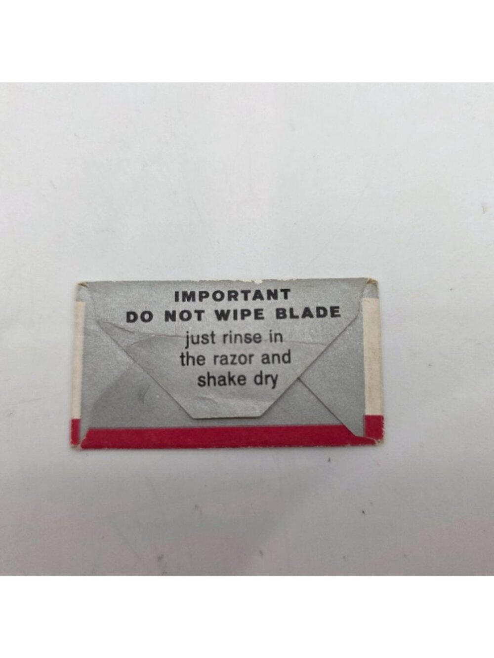 Schick Stainless Steel Double Edge Razor Blade In Original Packaging Made In USA - Picture 2 of 5